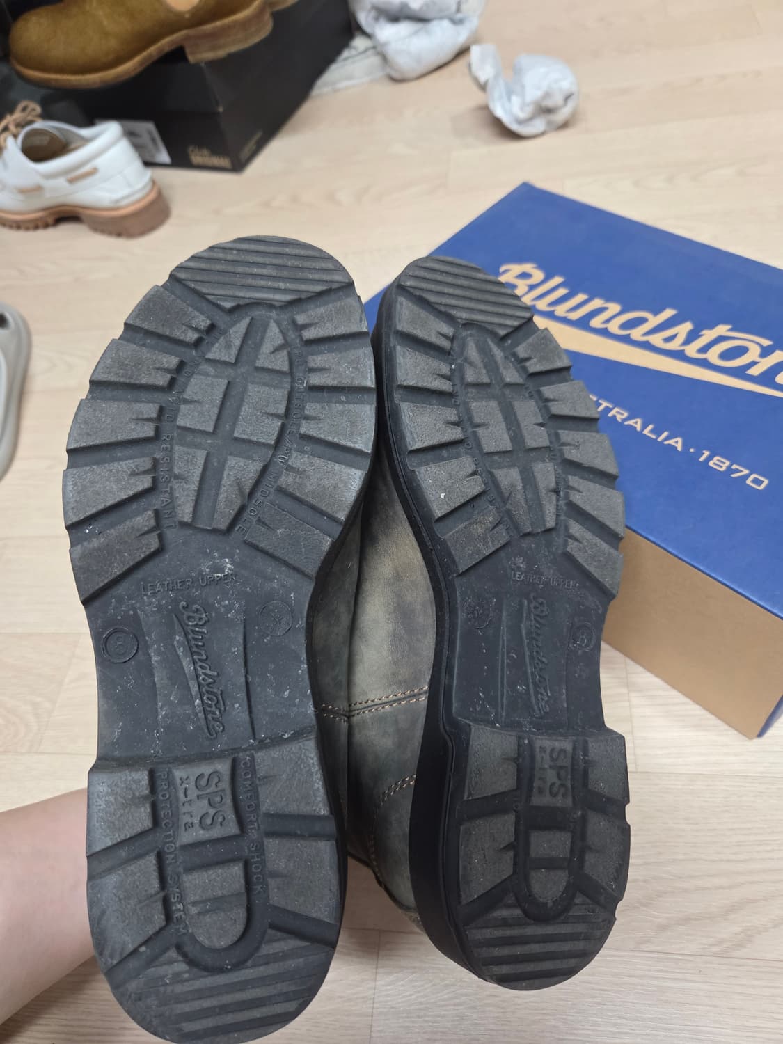 (3시간쯤 착용)블런드스톤 부츠 상품이미지4