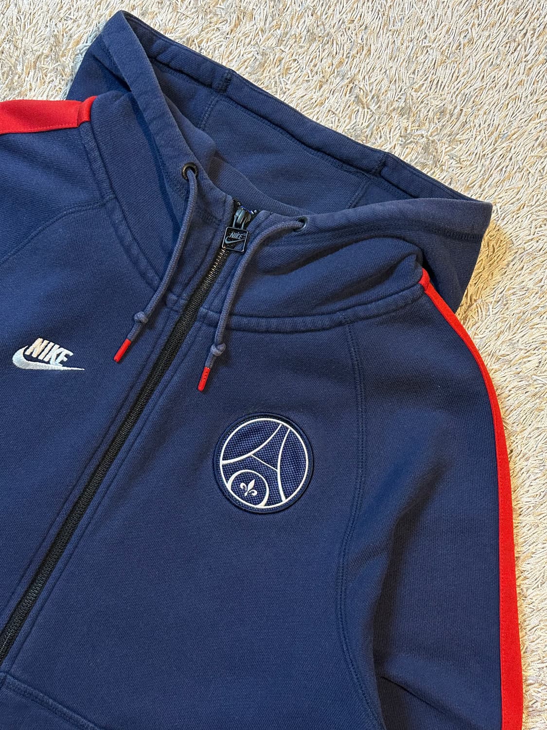 희귀) 나이키 파리생제르망 PSG 사이드라인 백로고 후드집업 상품이미지2