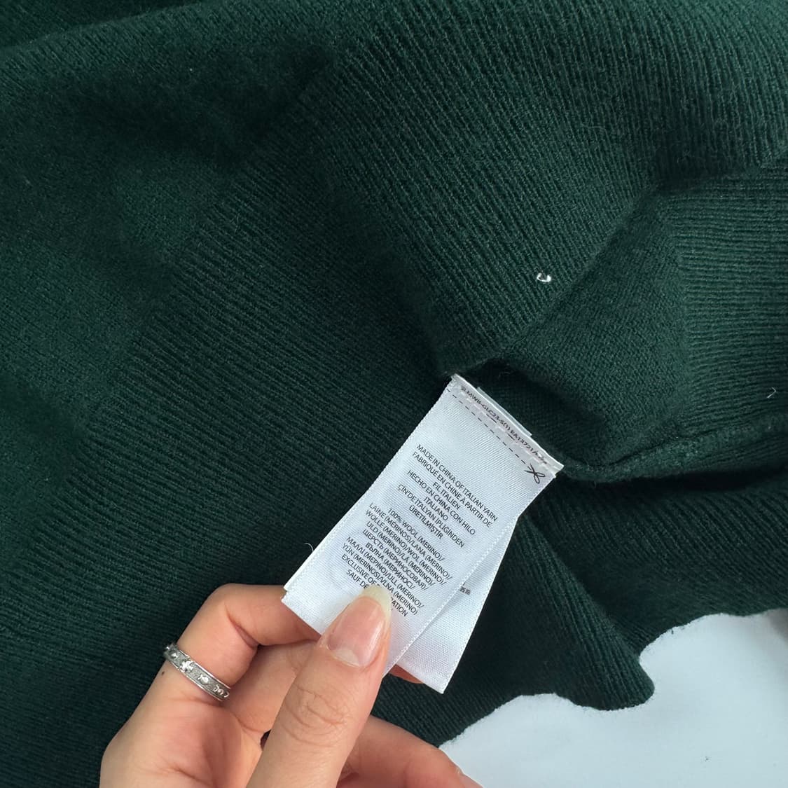 Polo 폴로 라이트 그린 포니 그린 니트 상품이미지6