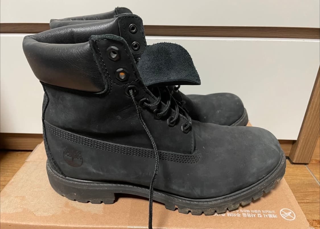 팀버랜드 6인치 프리미엄 블랙 270 상품이미지3