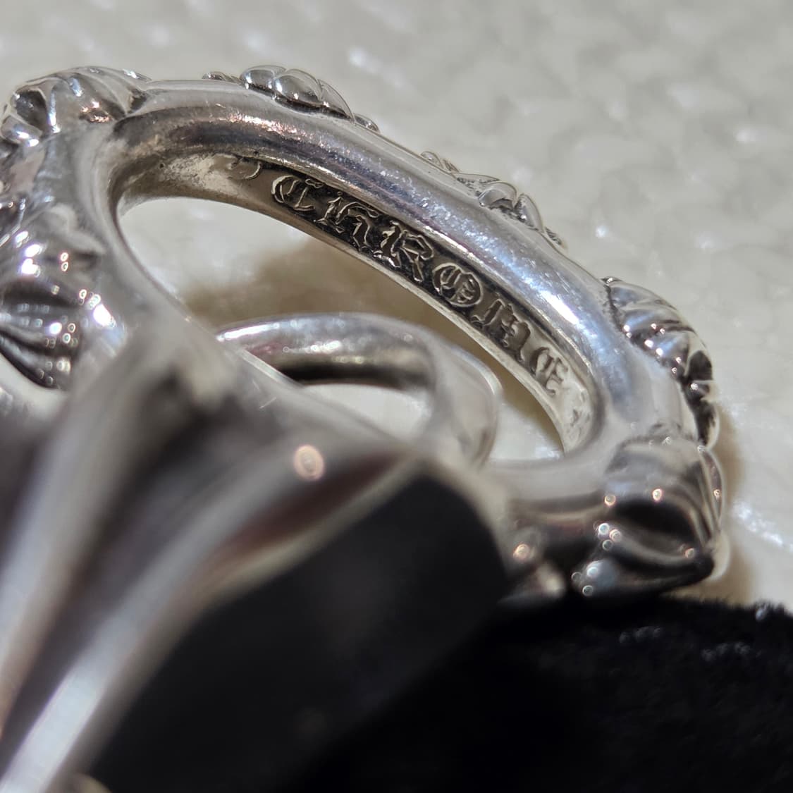 크롬하츠 3CH 트리플 크로스 라지 펜던트 상품이미지8