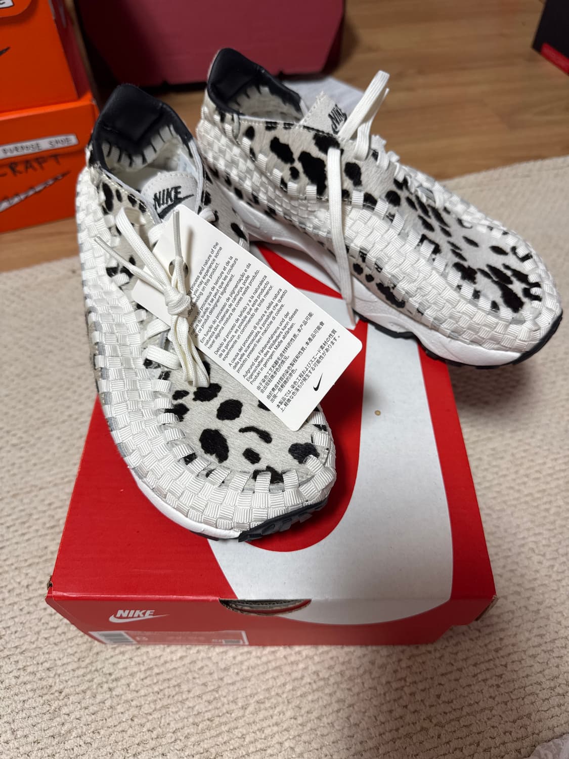 (W) 나이키 에어 풋스케이프 우븐 세일 앤 블랙 250mm 상품이미지2