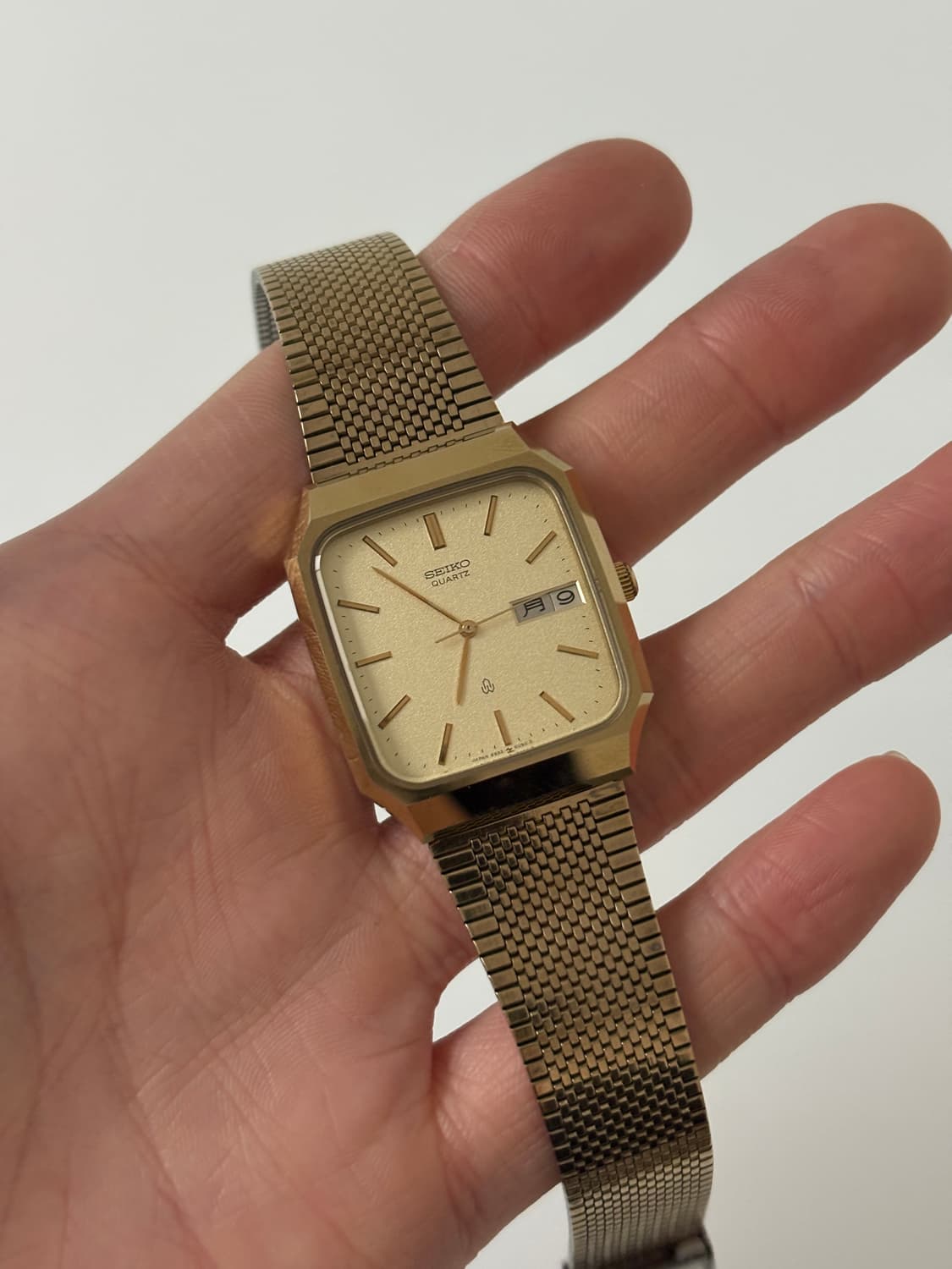 1980s Seagull Gold Square Quartz 상품이미지2