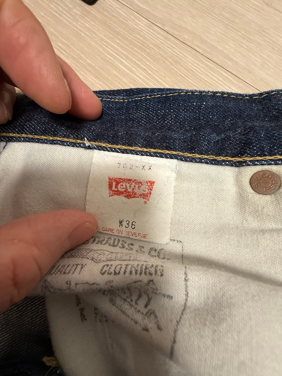 일본 리바이스 702 36 상품이미지6