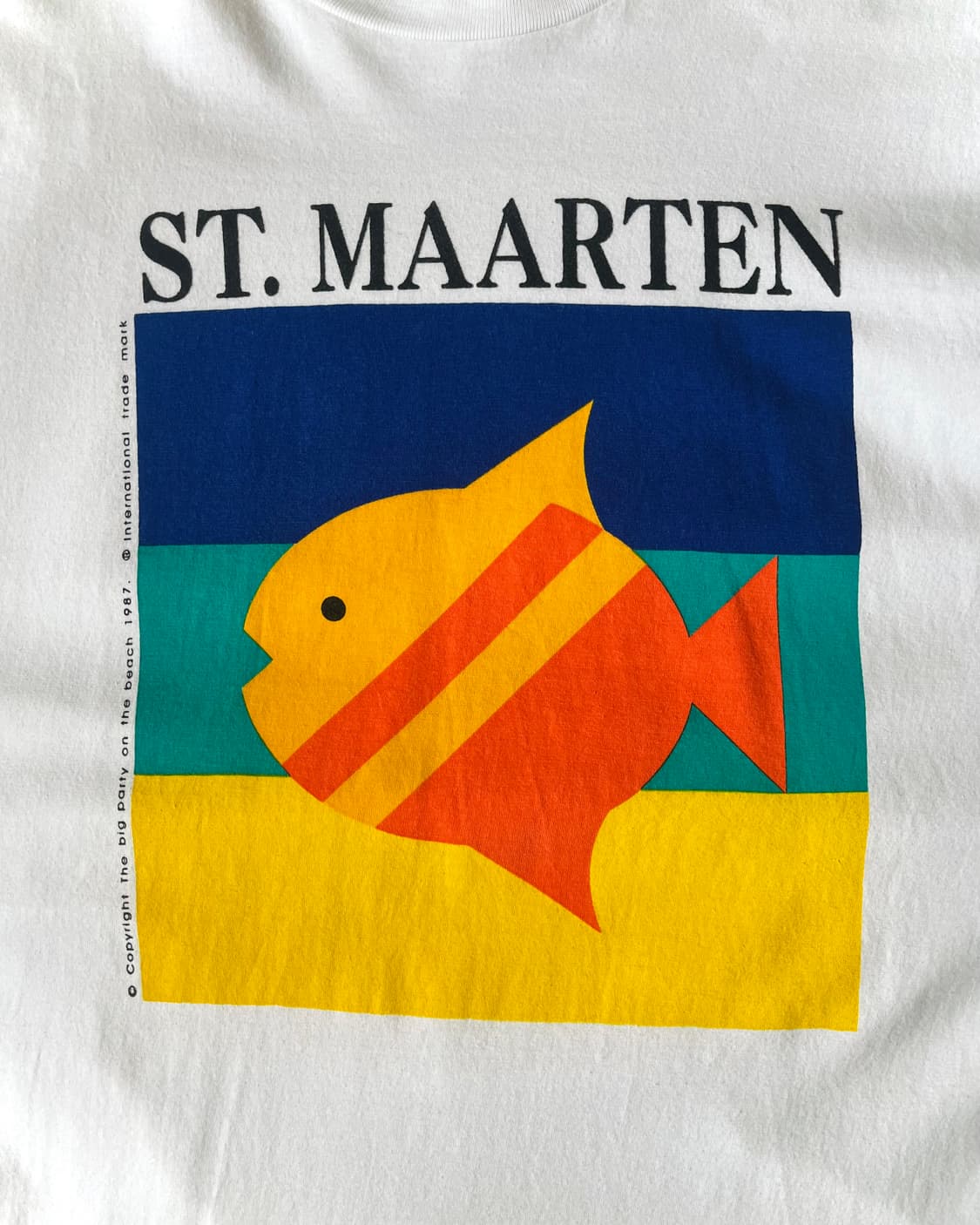 1980s "ST. MAARTEN" USA Vintage T-Shirt 상품이미지6