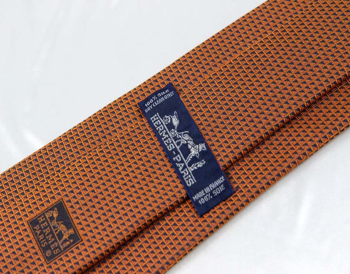 에르메스 9.1cm S등급 H모티브 신형 남자 명품 넥타이 상품이미지4