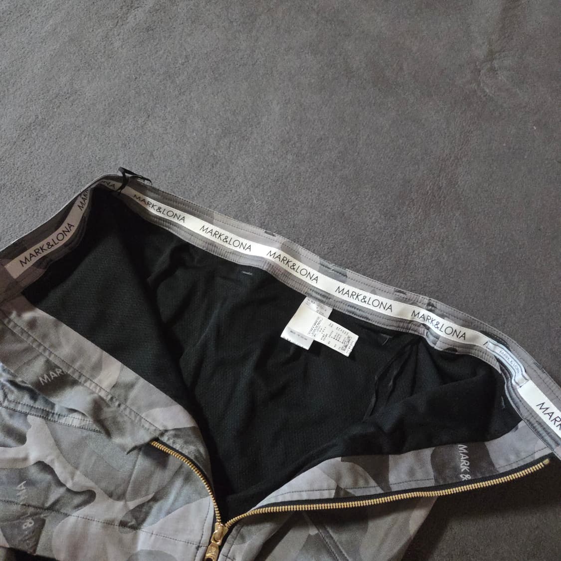 마크앤로나 여성 카모 스컬 미니 스커트 치마 M 상품이미지8