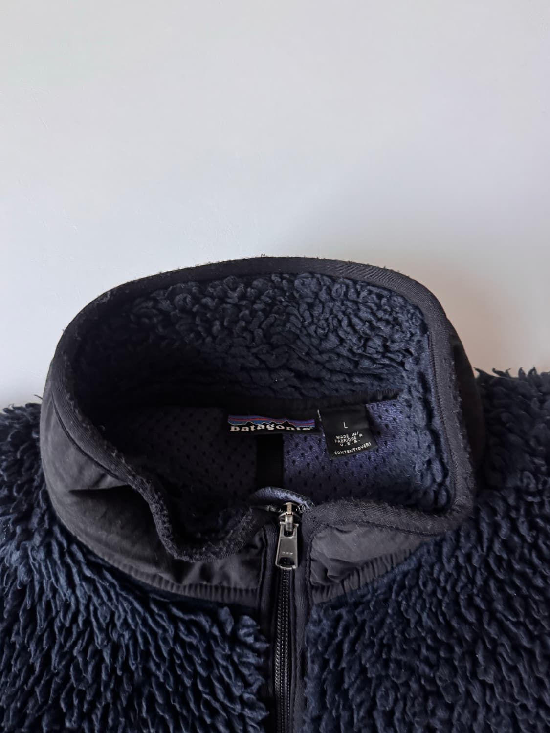 2002 파타고니아 레트로 딥파일 가디건 네이비 상품이미지5