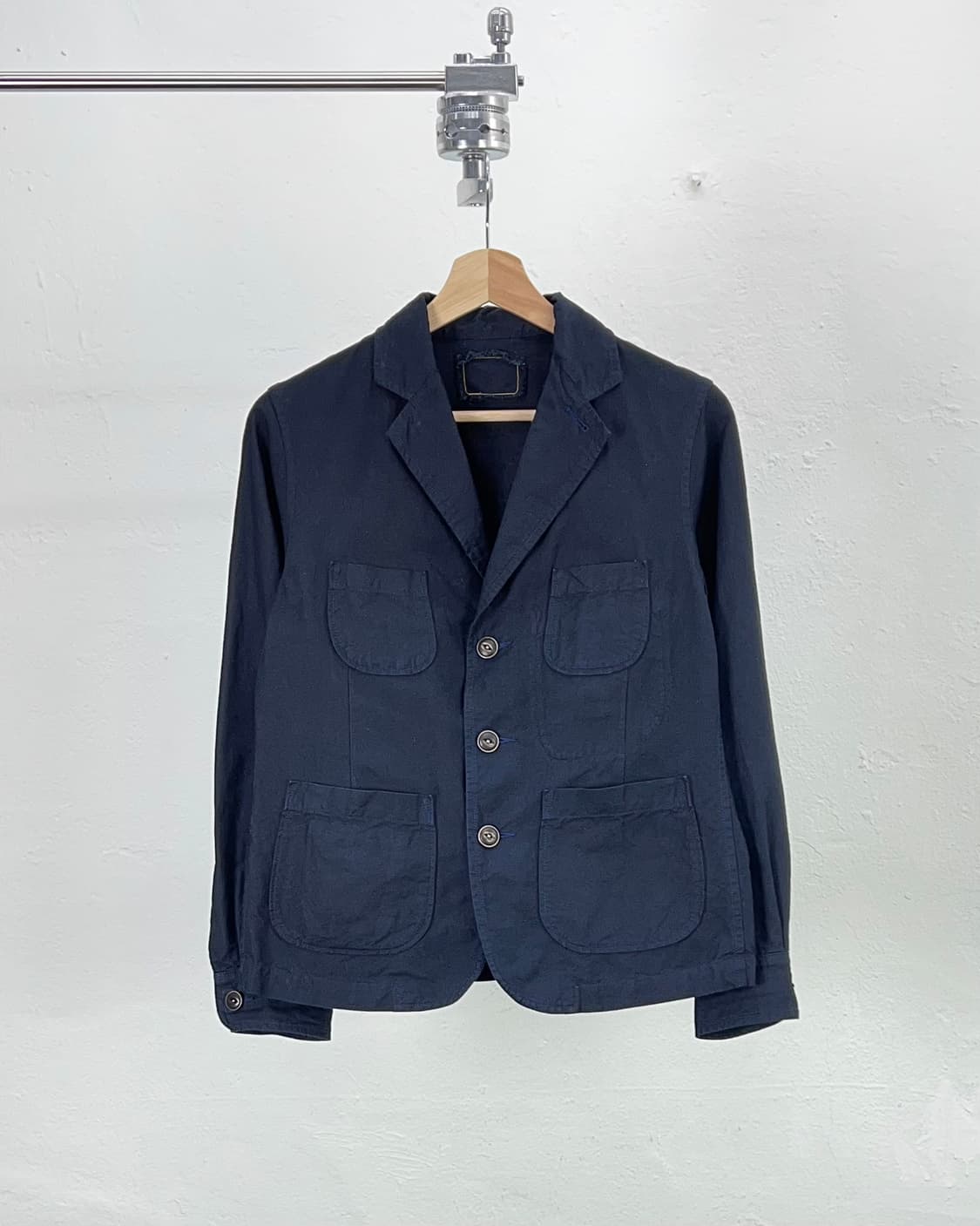 45 알피엠 딥 네이비 베이포드 3b 멀티 포켓 블레이저 자켓 상품이미지1