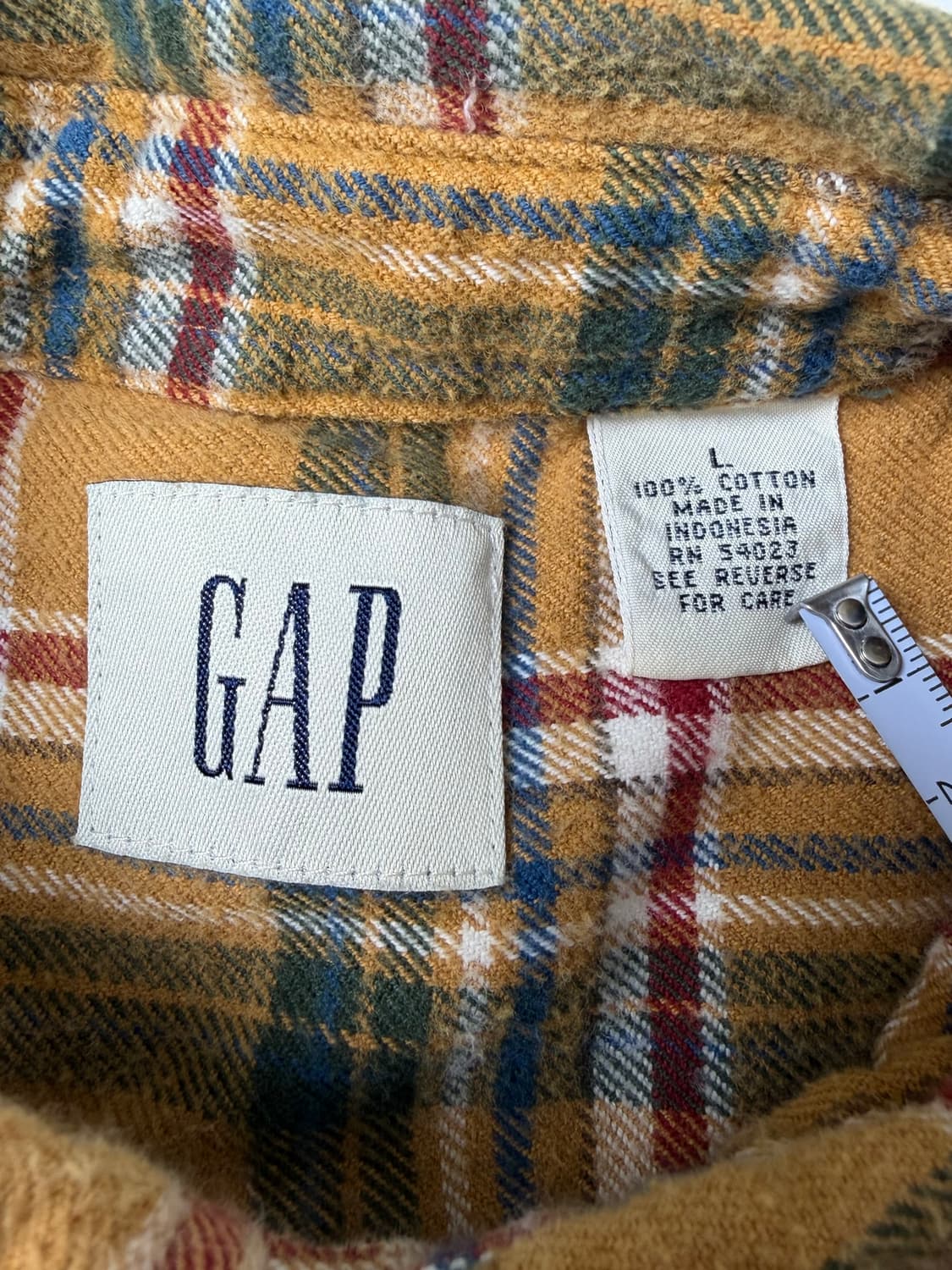 00s Gap Plaid Button Up Shirt 상품이미지3