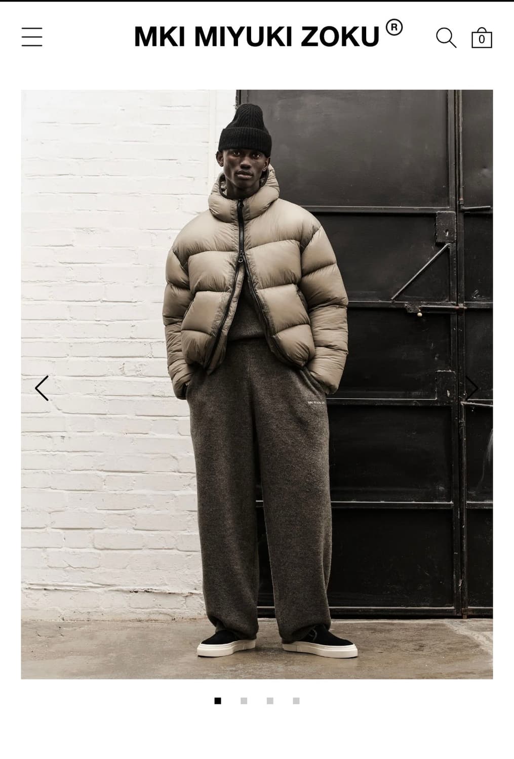 MKI Miyuki-zoku 미키미유키조쿠 립스탑 버블 패딩XL 디디쉘 상품이미지3