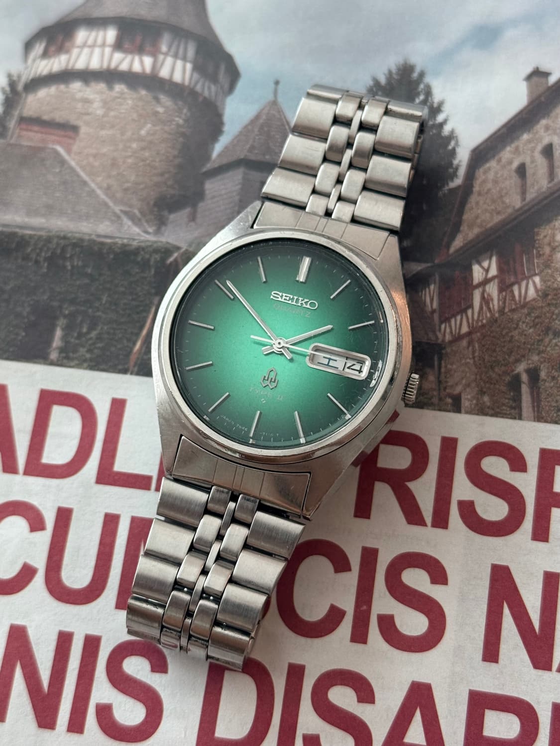 세이코 Seiko Type II 그린 그라데이션 상품이미지1