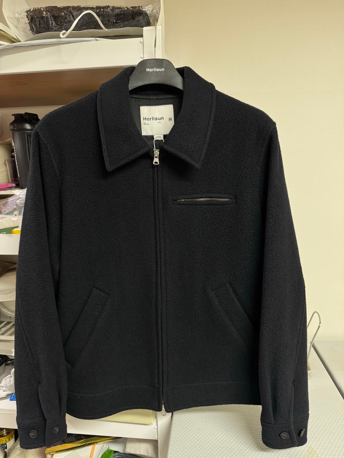 홀리선 메이플 울 버클 자켓 (하프코트) L 상품이미지1