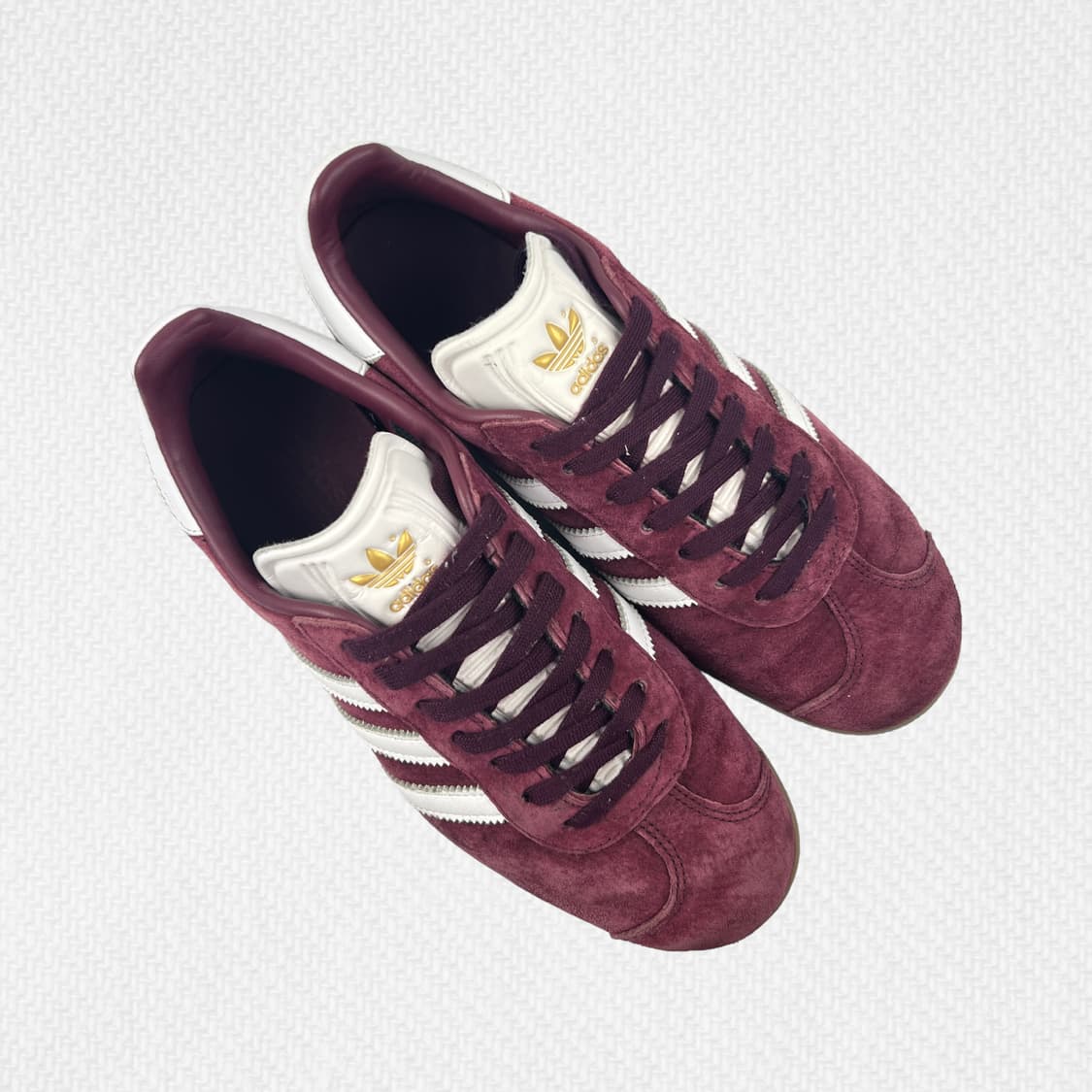 230 아디다스 가젤 버건디 검솔 상품이미지4