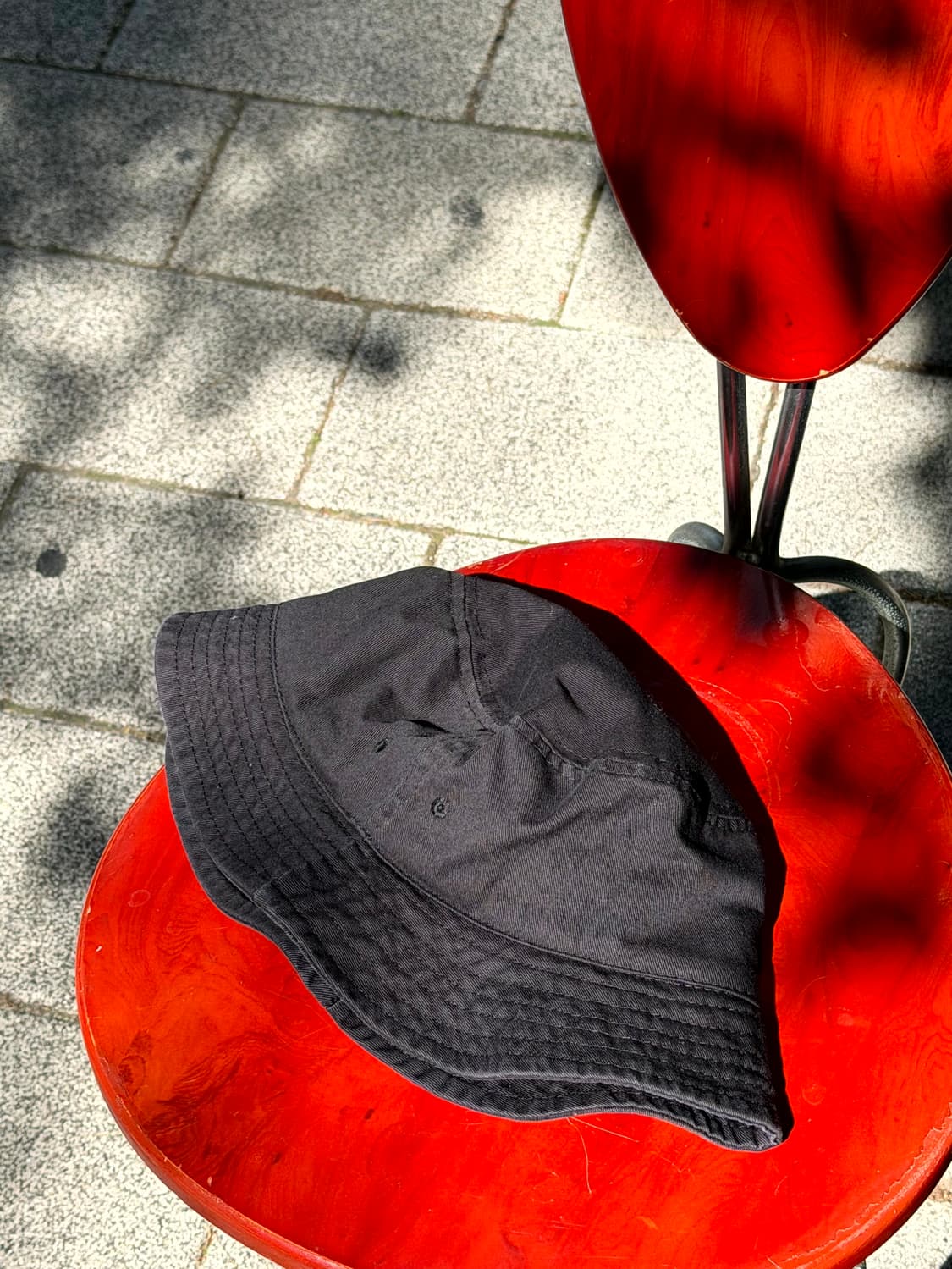 PERSON'S Black Bucket Hat 상품이미지5