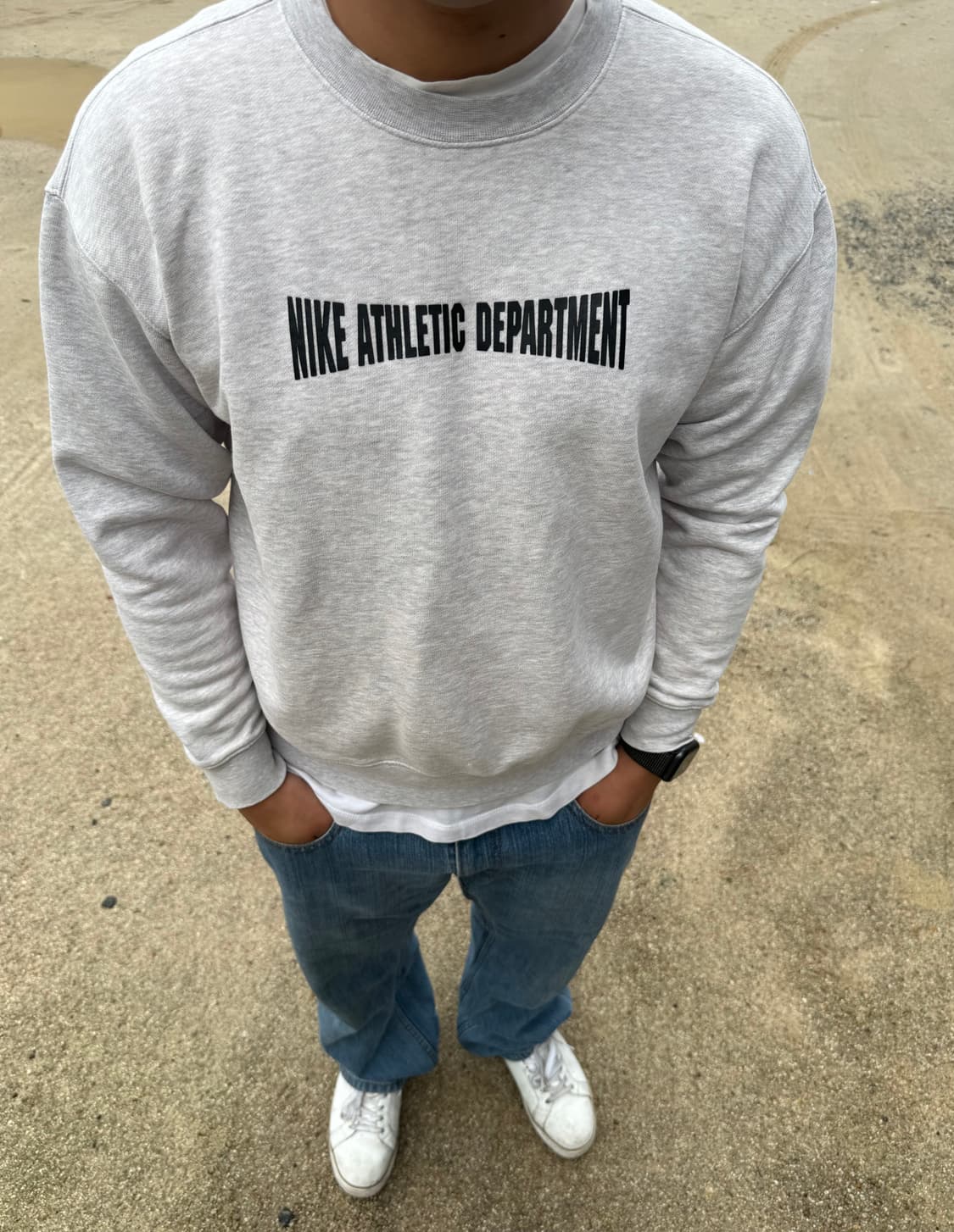 00s Nike sweat 나이키 아치 레터링 스웻셔츠 맨투맨 상품이미지2