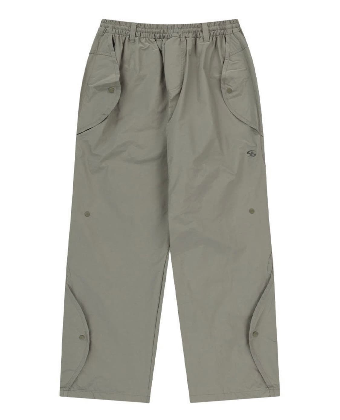 사이즈 2) 산산기어 25SS 웨이브 팬츠 그린 그레이 상품이미지1