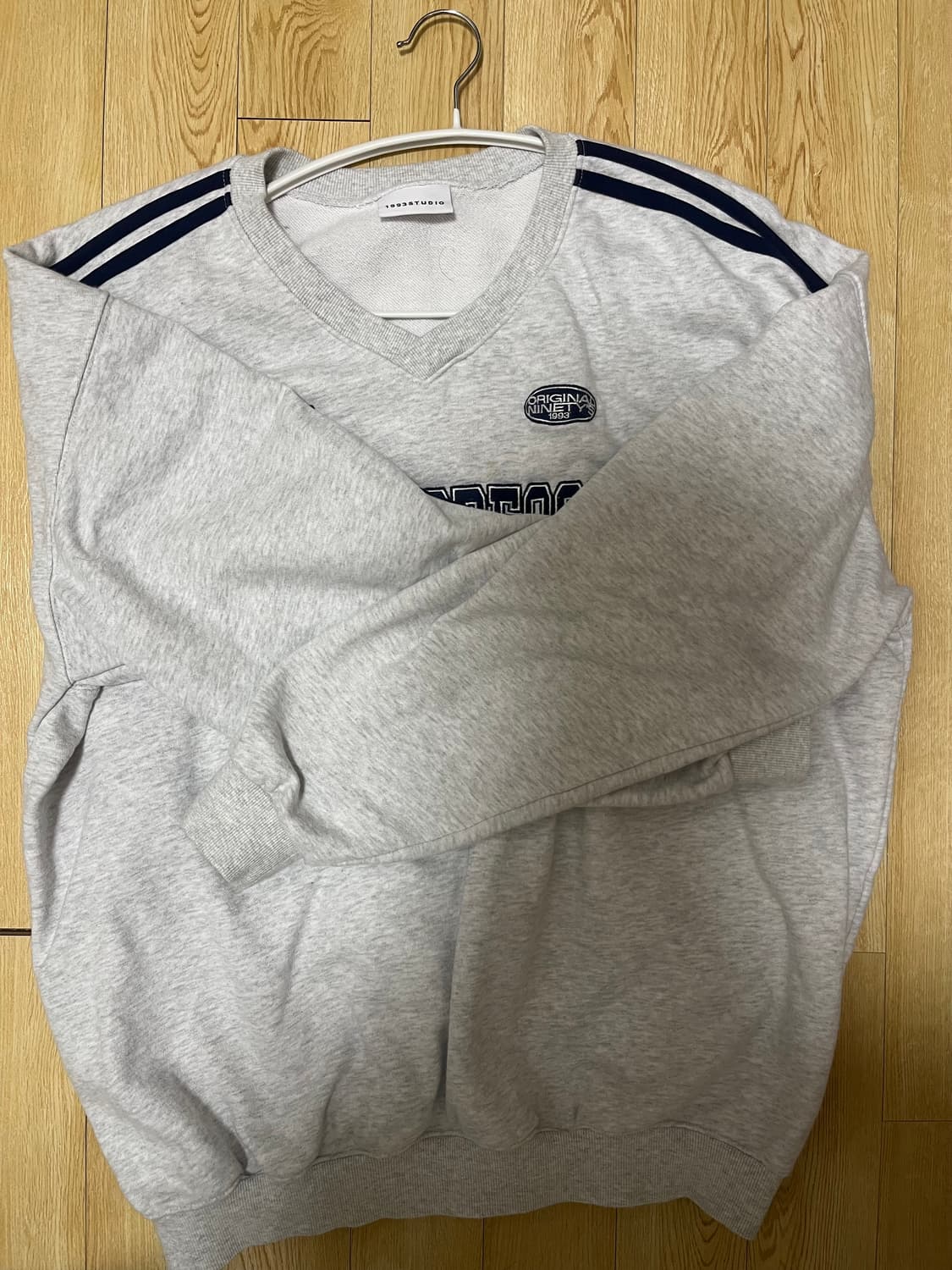 1993 스튜디오 90S 트랙 스웨트셔츠/ 라이트그레이 상품이미지6