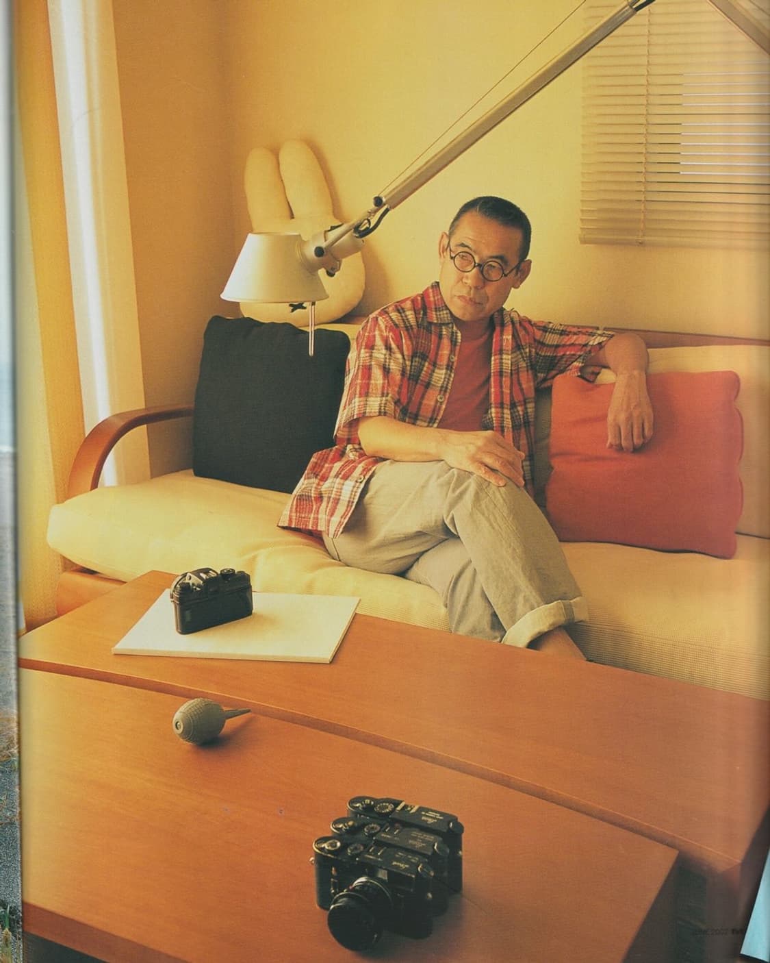 Dot red check shirt (tanaka era) 상품이미지8