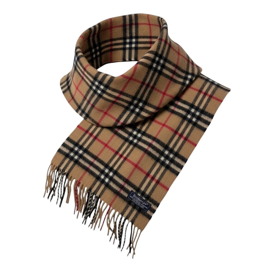 정품 버버리 캐시미어 노바체크 머플러 상품이미지2