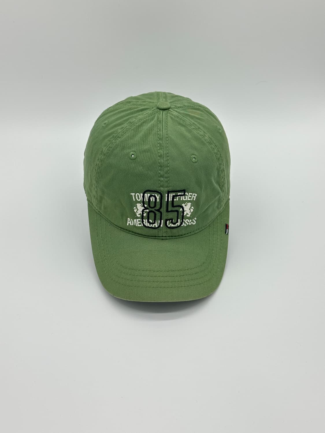 [M-L] 타미힐피거 85로고 연두 볼캡 모자 상품이미지1