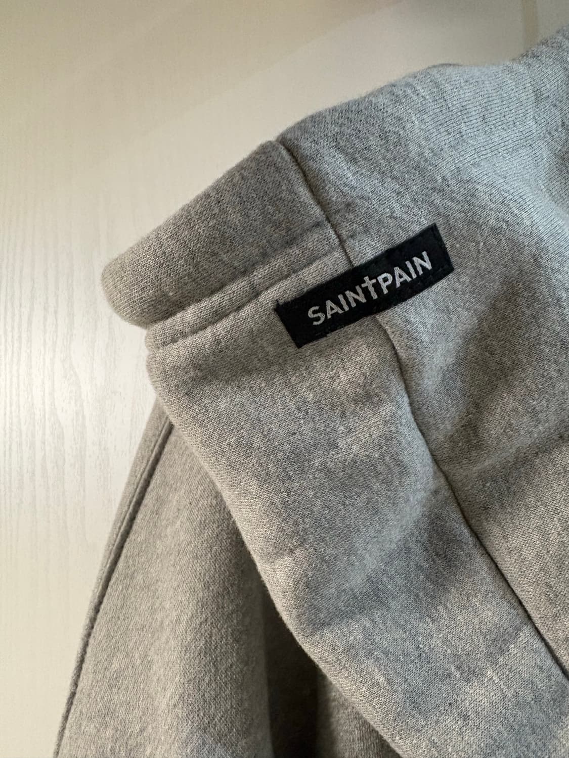 세인트페인 그레이 후드 상품이미지2