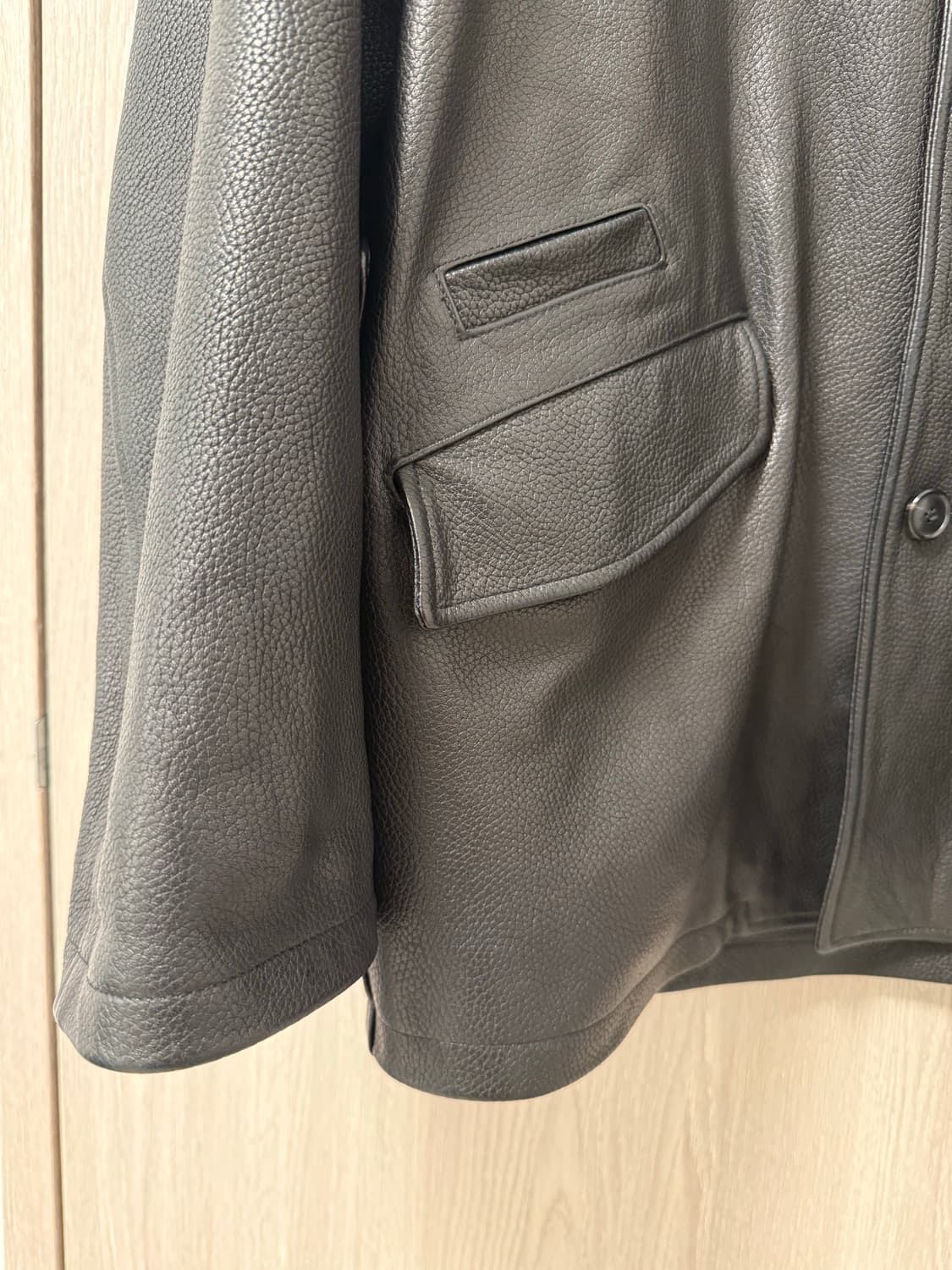 [S] 렉토 빈티지 레더 초어 자켓 상품이미지8