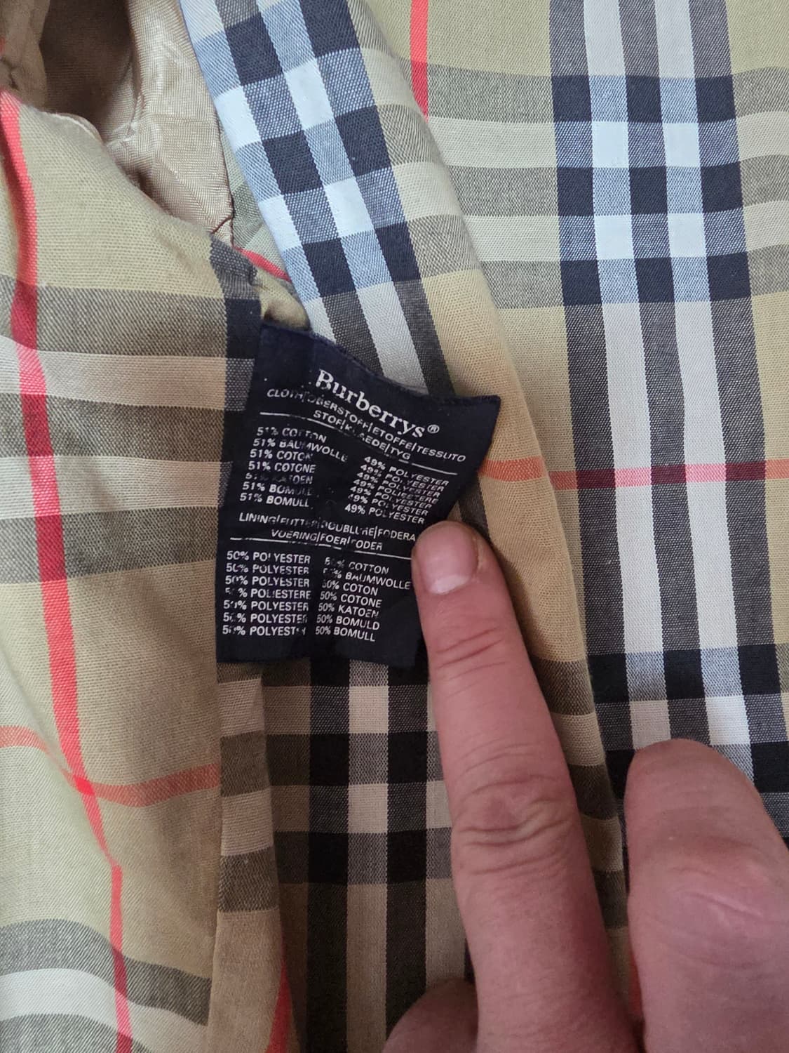 버버리숏자켓 38사이즈/95 상품이미지7