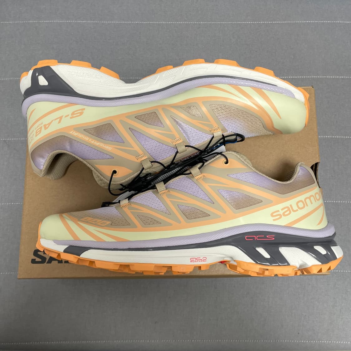 살로몬/ xt6 스카이라인 화이트 페퍼 피치/ 285 상품이미지3