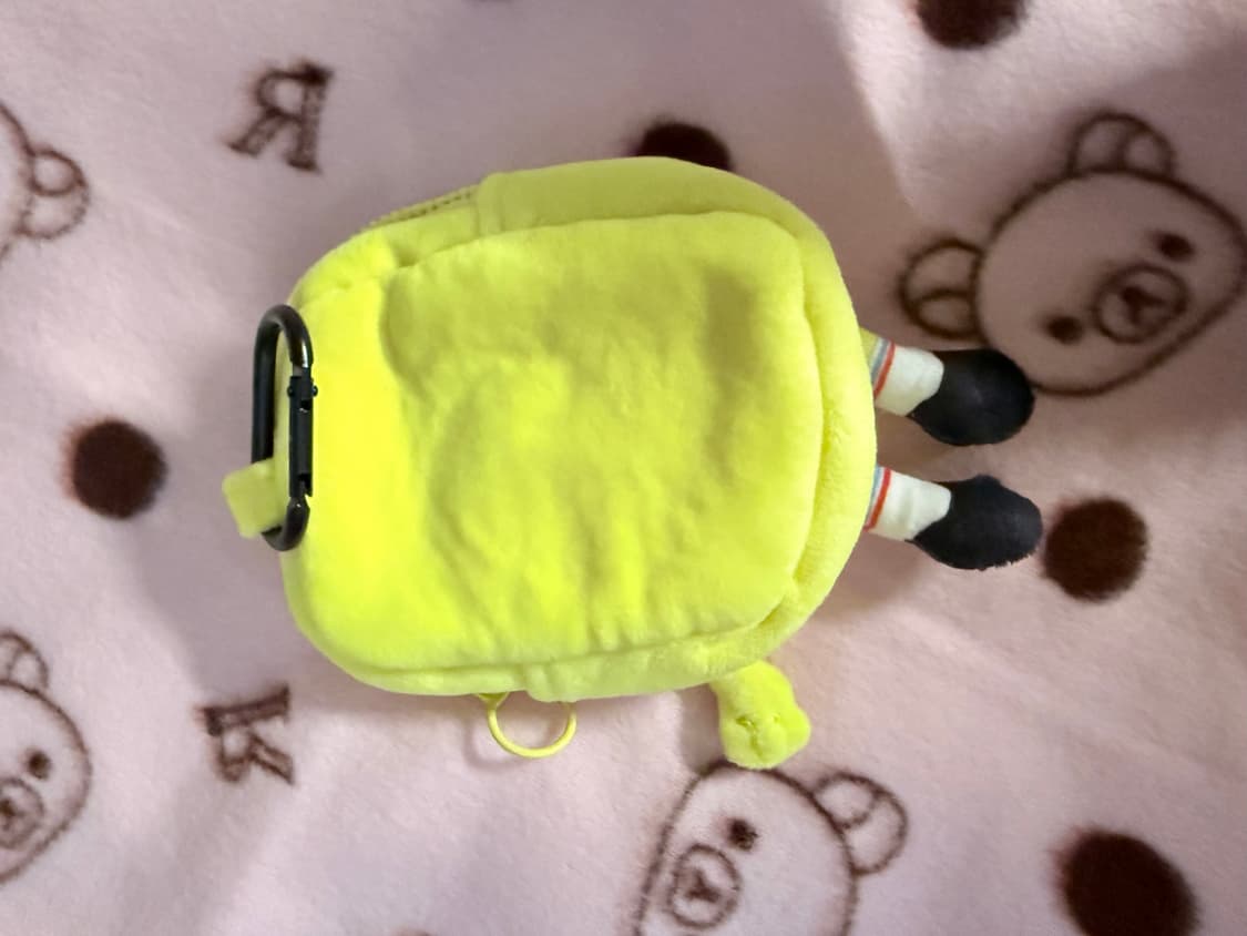 고전)스폰지밥 카라비너 파우치 상품이미지2