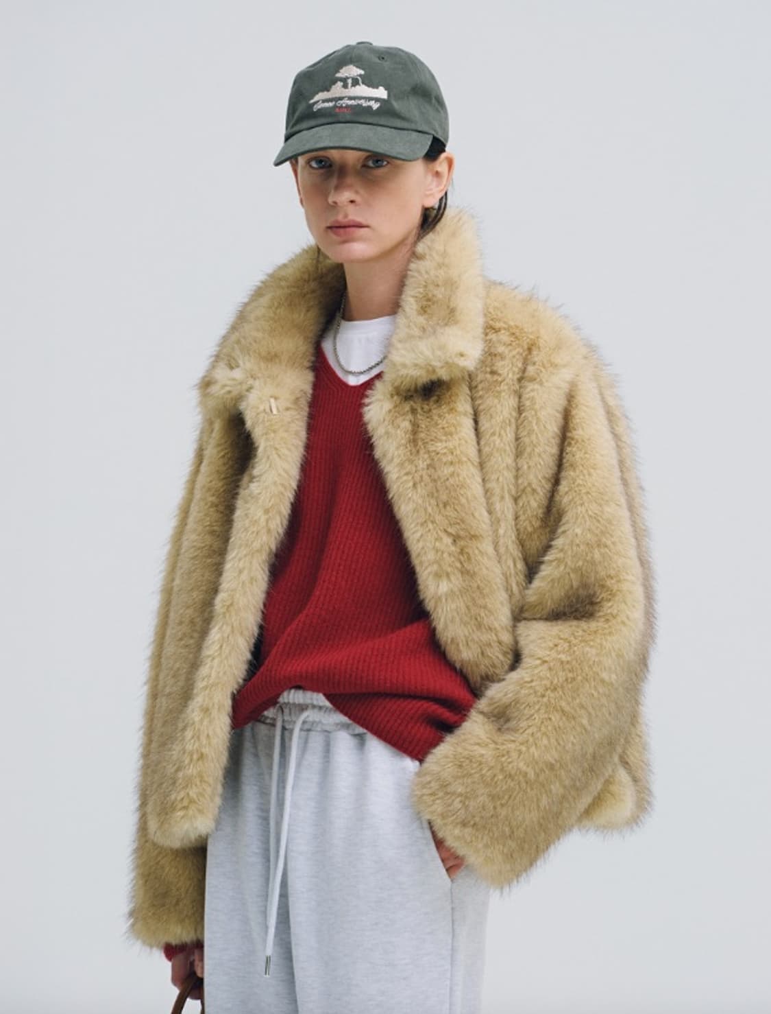 [시엔느] 노아 퍼 자켓 (새상품) 상품이미지1