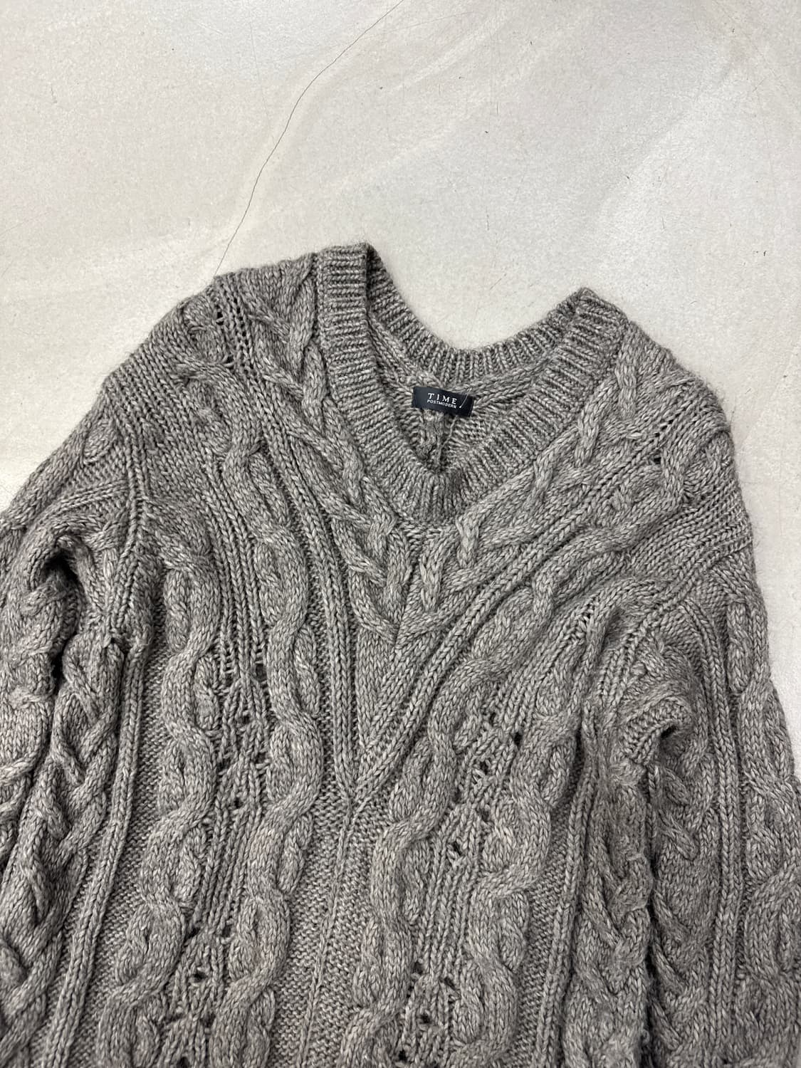 타임 롱 니트 원피스 90 상품이미지2