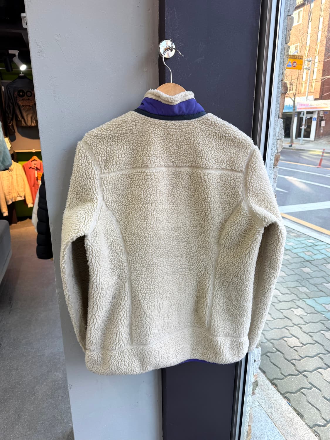 L/ 파타고니아 레트로 파일 블루앤블루 후리스 집업 상품이미지6