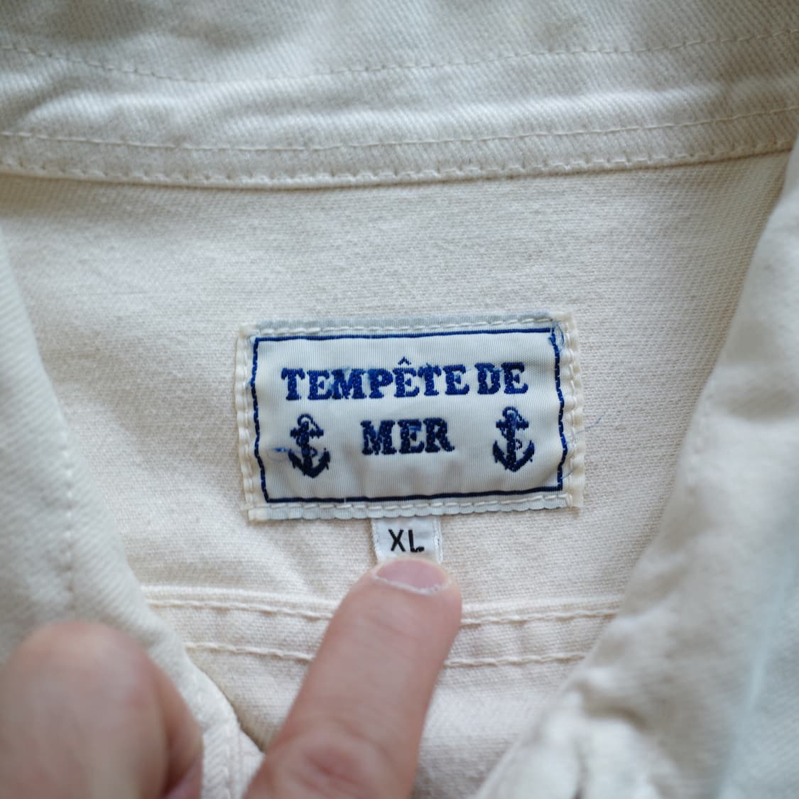 프렌치 세일링 워크 자켓 MADE IN FRANCE 상품이미지5