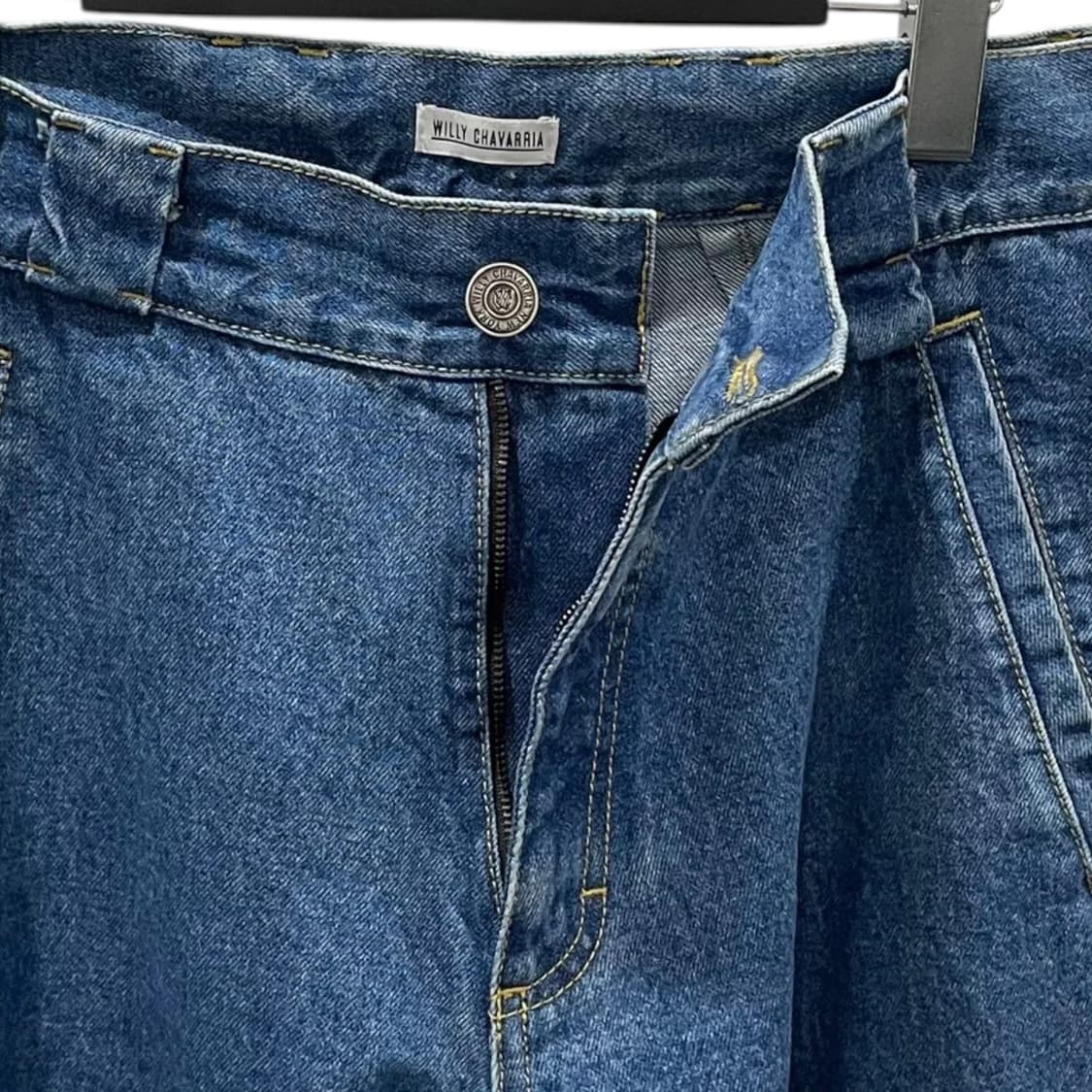 WILLY CHAVARRIA 와이드 데님 팬츠 상품이미지3