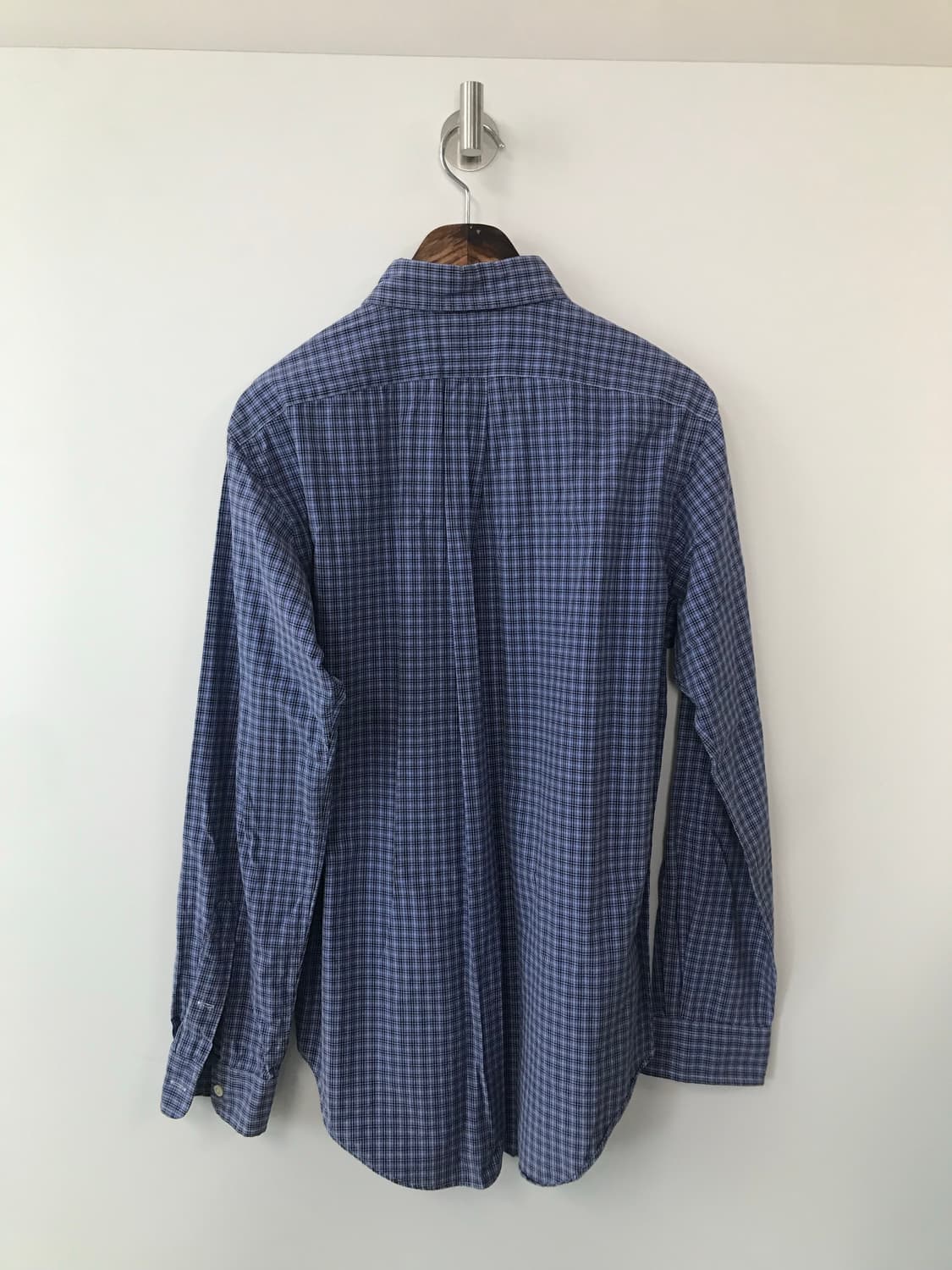 폴로 랄프로렌 자수로고 체크 셔츠 상품이미지3