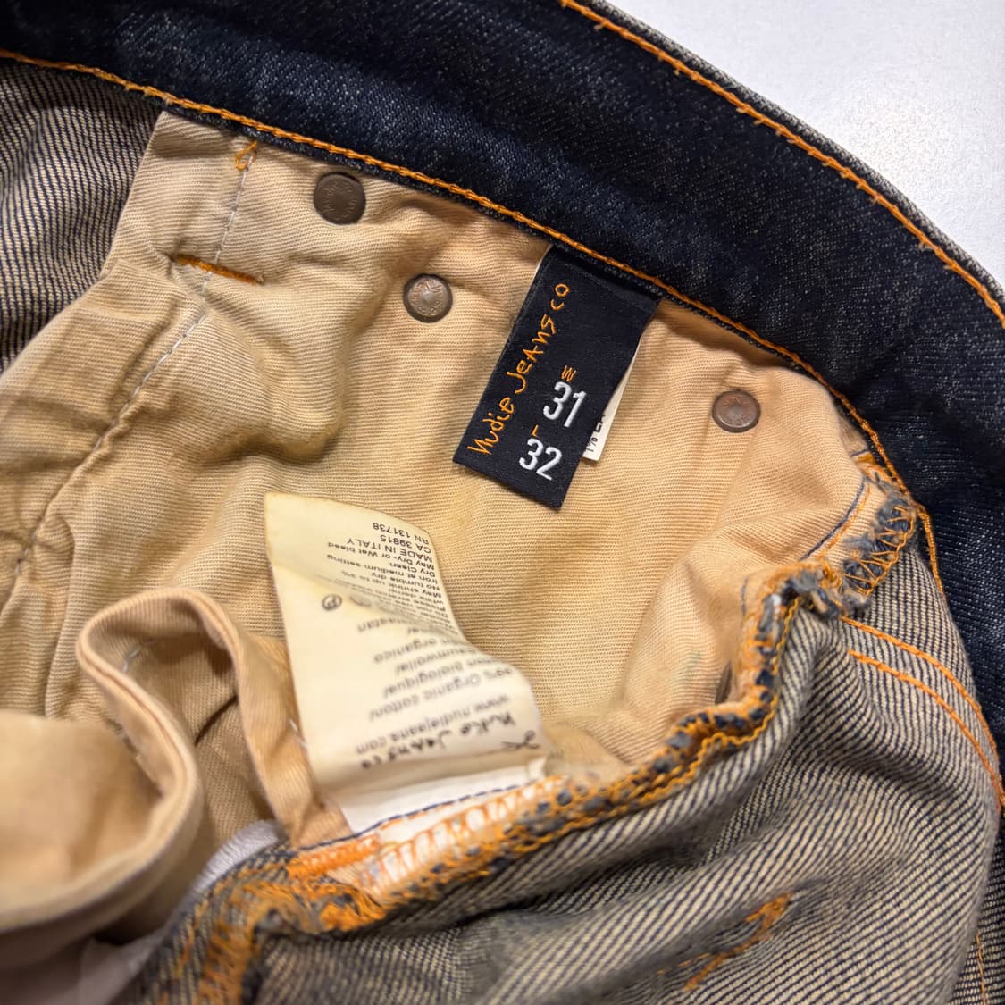 [31x32] 누디진 데미지 디테일 데님 팬츠 청바지 C893 상품이미지9