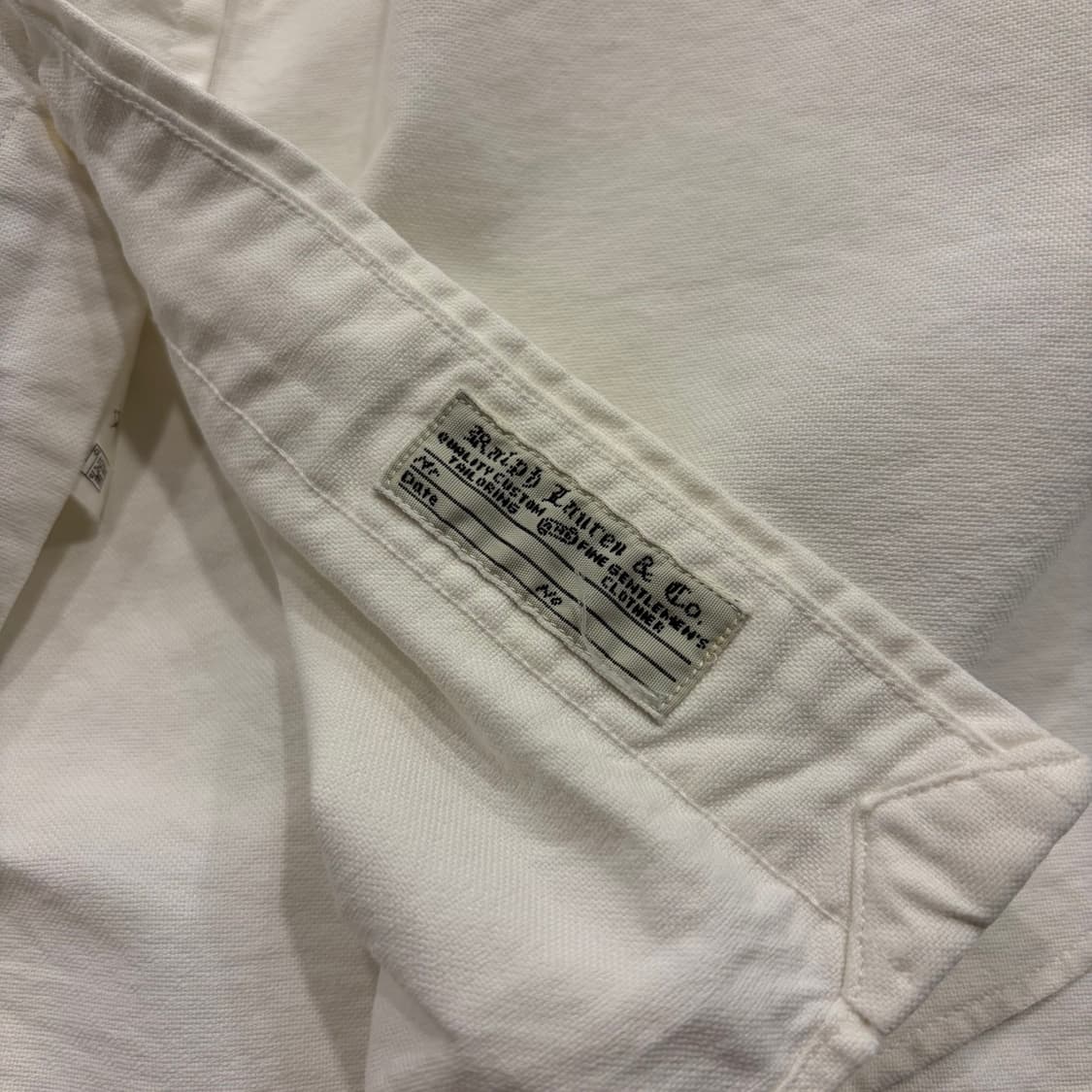 [XL] 폴로 랄프로렌 체크 카라 긴팔 셔츠 B554 상품이미지6