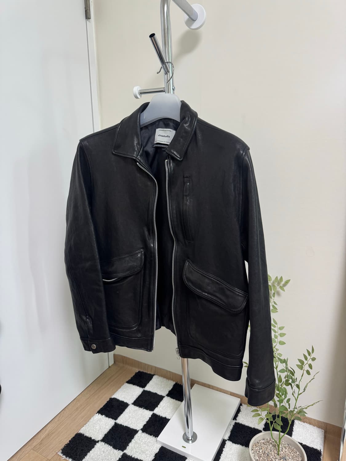 비바스튜디오 레더 자켓 상품이미지3