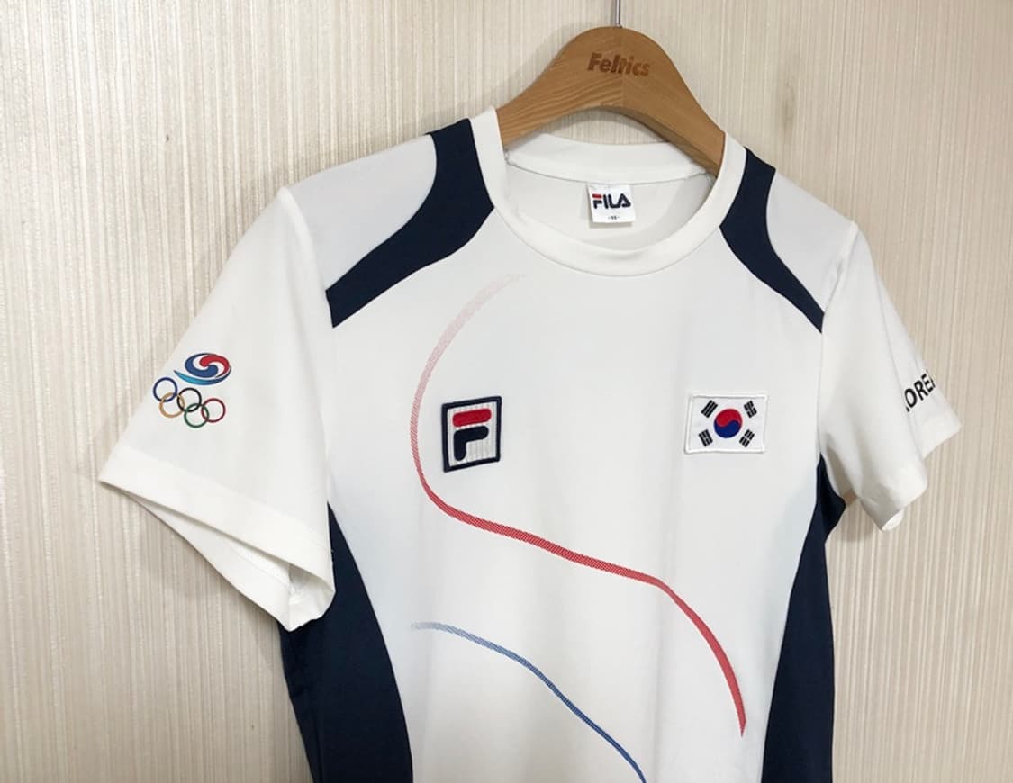 필라국대 국대KOREA 국대지급용 트레이닝티셔츠 95(여성) 상품이미지5