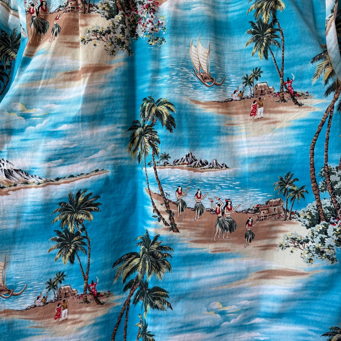 블루하와이 하와이안셔츠 Made in Hawaii 상품이미지9