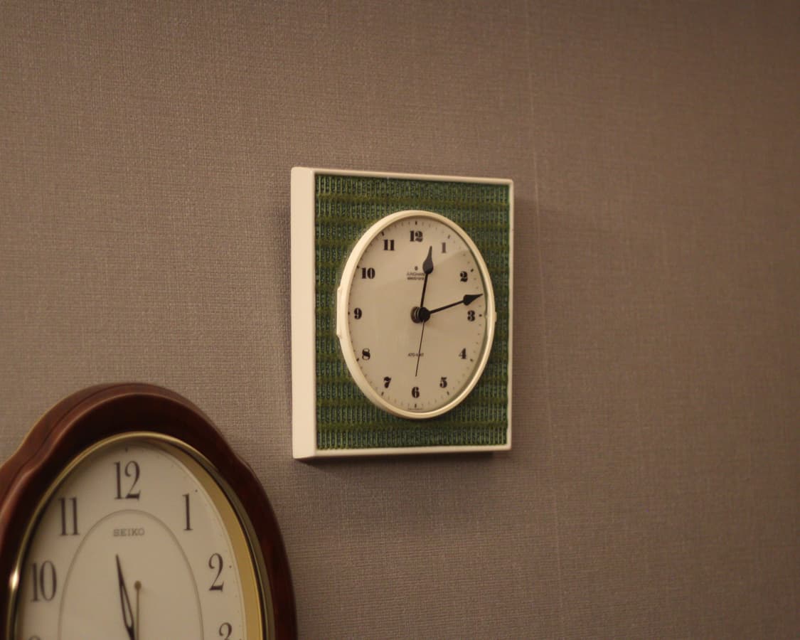 [Junghans] 융한스 빈티지 포셀린 ATO-MAT 벽시계 상품이미지3