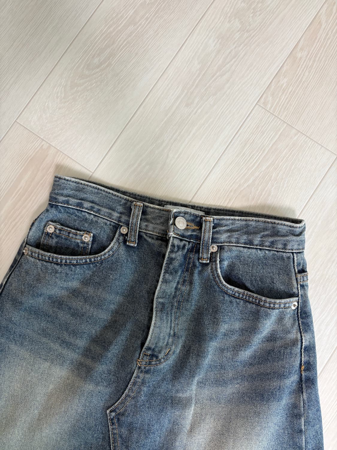 Midi denim skirt ⋆ 상품이미지3