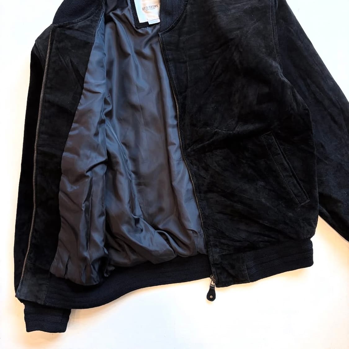 90's Red Skins 봄버 자켓 상품이미지4