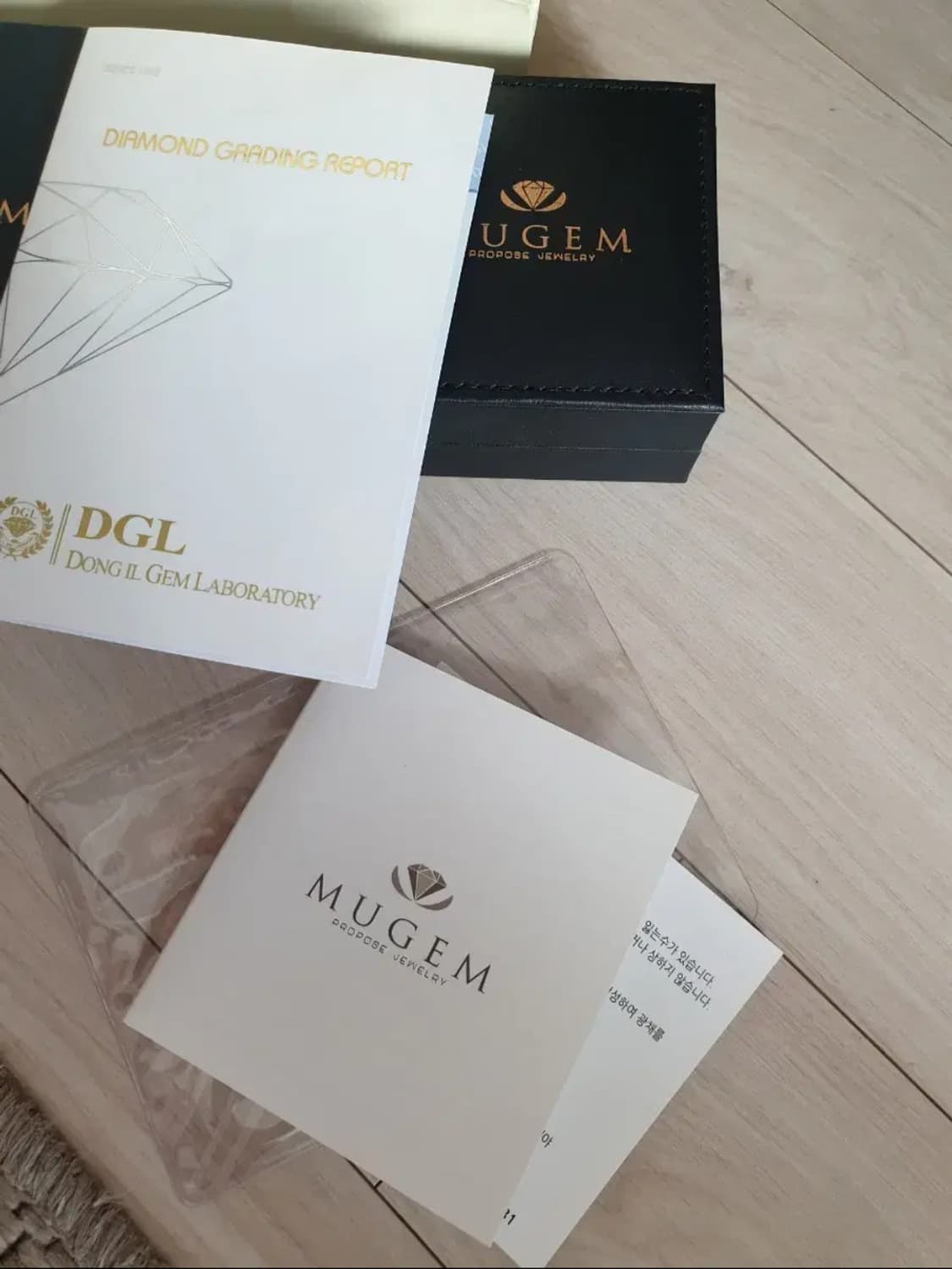 뮤젬 천연다이아 프로포즈 목걸이 1부 14k 화이트골드  상품이미지4