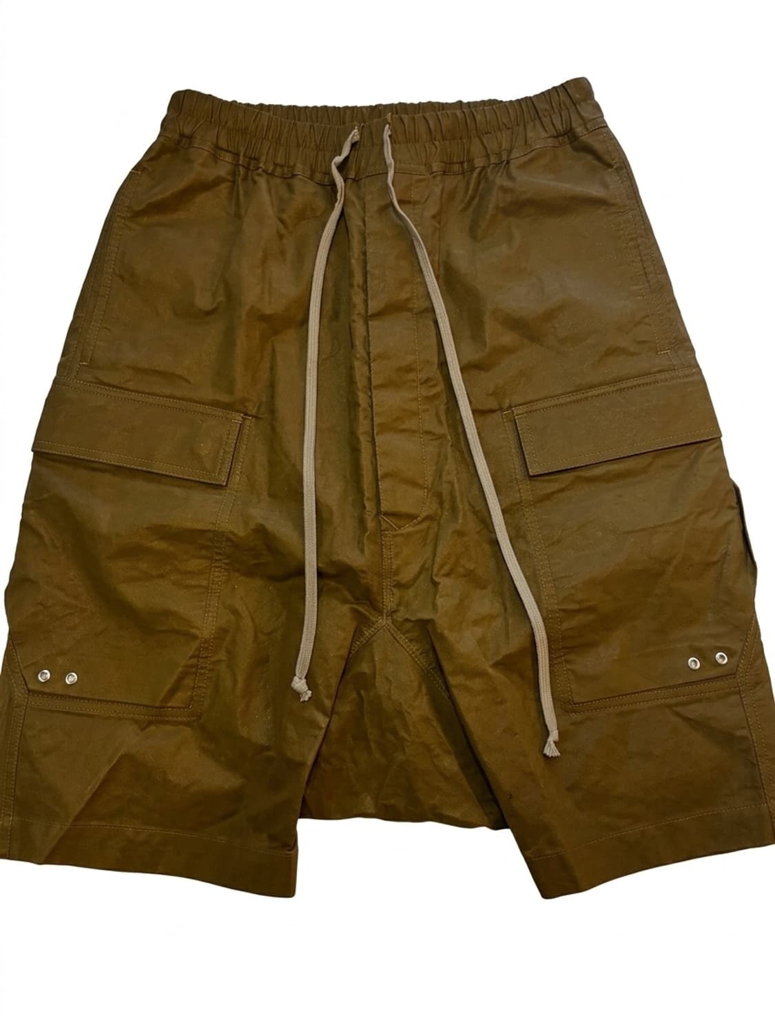 릭오웬스 Rick Owens 19SS Babel 쇼츠 머스타드 상품이미지2