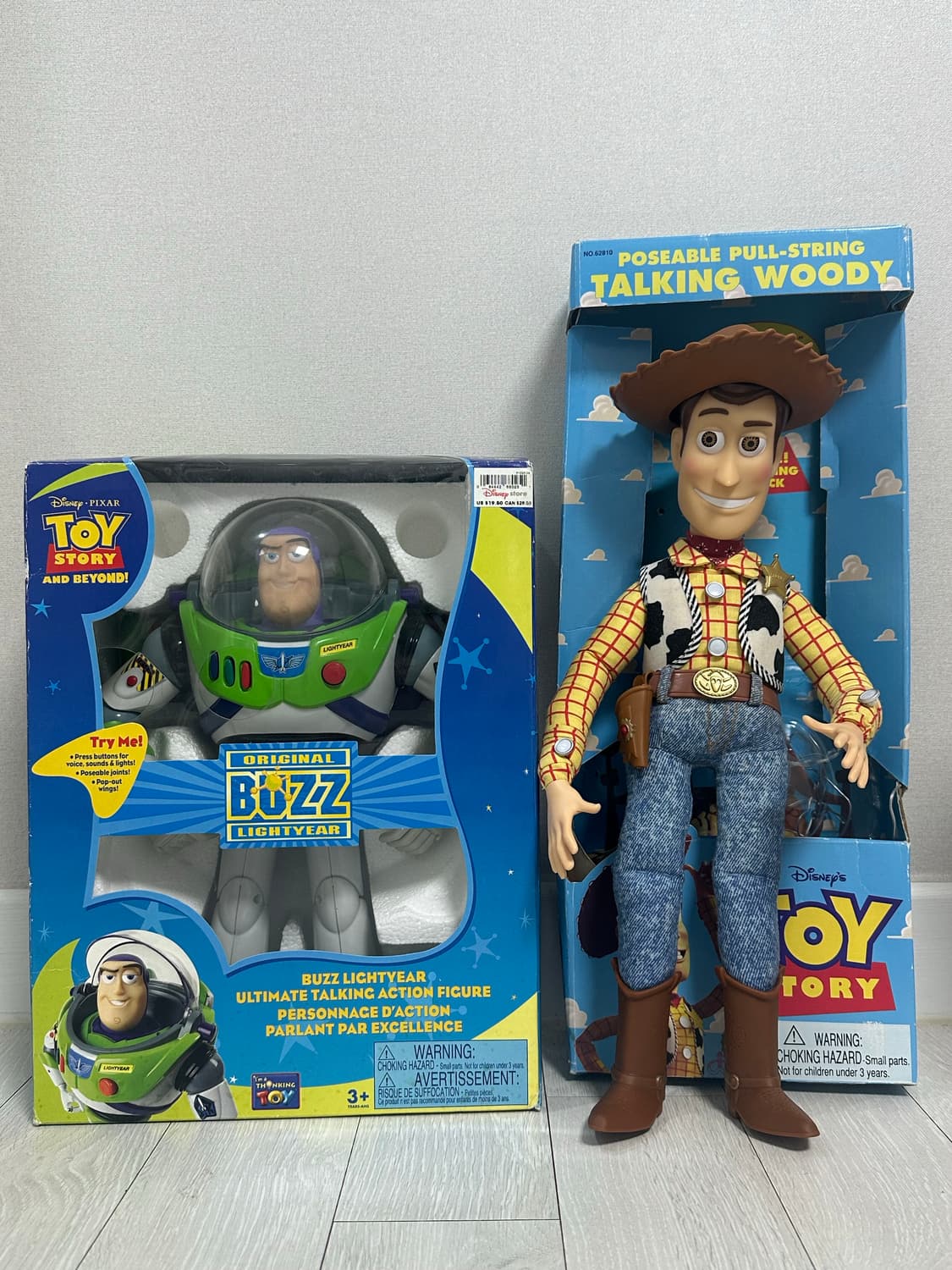 1995년 토이스토리 초판 우디/버즈 판매합니다. 상품이미지1