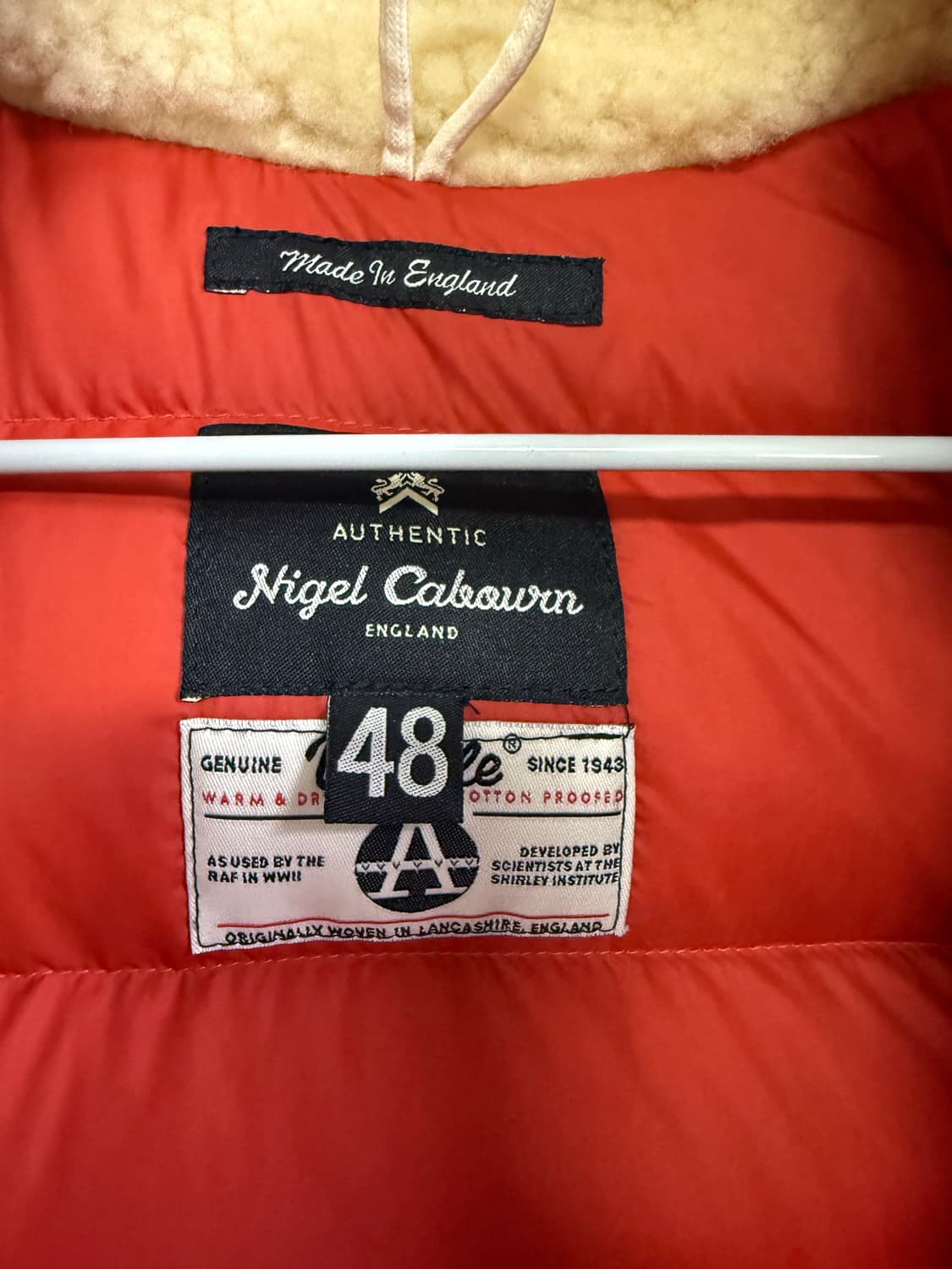 나이젤카본 에베레스트 파카 48사이즈 (nigel cabourn) 상품이미지8