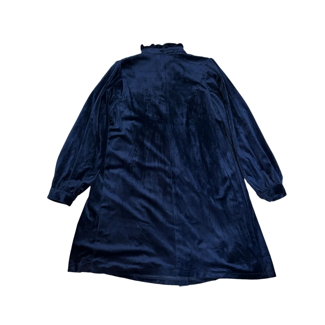 빈티지 네이비 벨벳 베이비돌 미니 원피스 상품이미지5