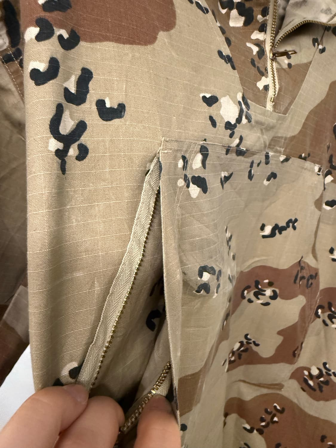 캡클로딩 데저트 카모 아노락 상품이미지5